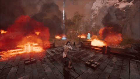 On Fire GIF by RUNE II