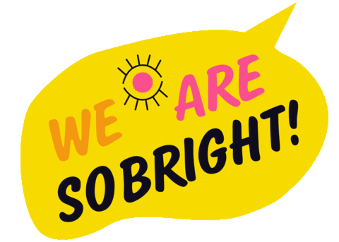 Sobrightinfluencer We Are So Bright Sticker by So___Bright