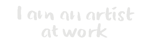 Work In Progress Art Sticker