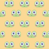 Frog Pattern GIF