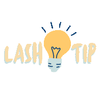 Lash Extension Sticker by Forabeli Beauty