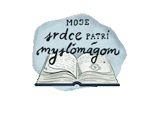 Book Reading Sticker by Mysľomágovia