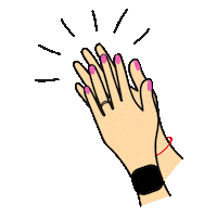 Illustration Hand Sticker
