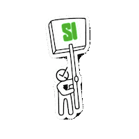 Sign Yes Sticker by OpositaTest