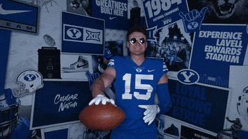 Byu Football GIF by BYU Cougars