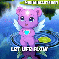 Lily Pad Water GIF by MishaHeartseer