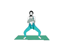 zoluart baby yoga mother zoluart Sticker