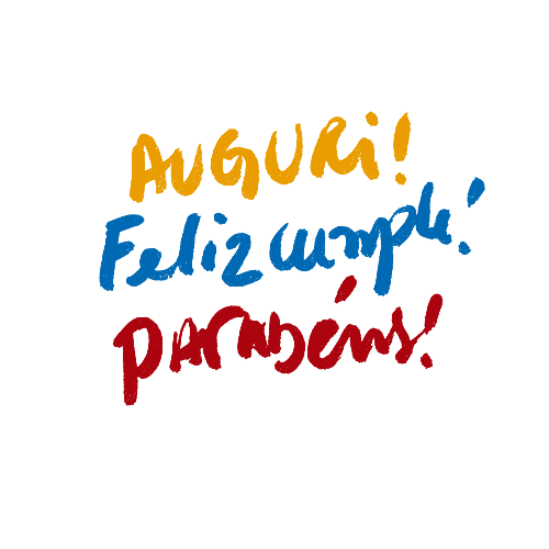 altnabout giphyupload parabens cumple auguri Sticker