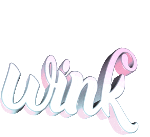 text wink Sticker