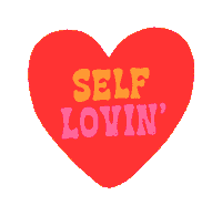 Love Me Hearts Sticker by Bananna Bones