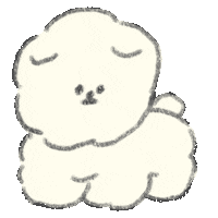 Dog Love Sticker by jun