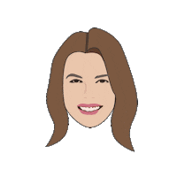 Head Hannah Sticker by TheModernGirl