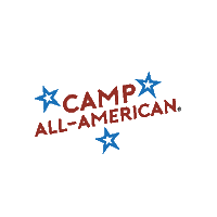 campallamerican camp caa camp all american campallamerican Sticker