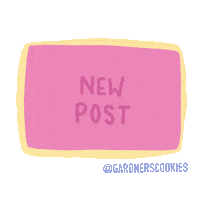 New Post Biscuit Sticker by Gardners Cookies