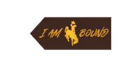 Cowboys Pokes Sticker by University of Wyoming