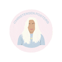 Logo Pink Sticker