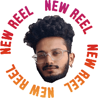 New Reel Sticker by BORN ON INSTAGRAM