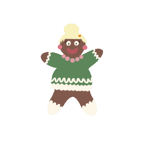 Eat Gingerbread Man Sticker