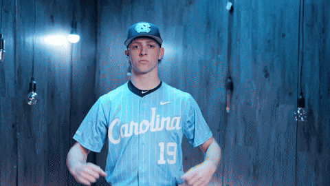 University Of North Carolina Baseball GIF by UNC Tar Heels