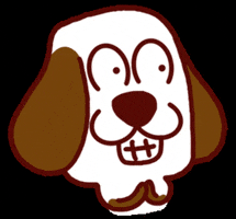 tinkygram dog good nice clap GIF