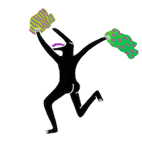 Happy Dance Sticker by Mirjam Debets