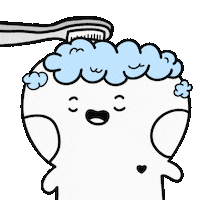 Brushing Sticker