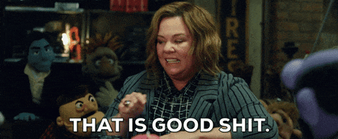 melissa mccarthy good shit GIF by The Happytime Murders