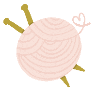 Winter Crochet Sticker