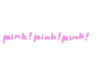 Pink ピンク Sticker