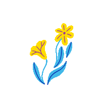 Flower Plants Sticker by o2_deutschland