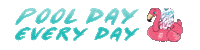 Summer Pool Sticker by Beach Day Every Day