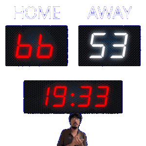53 Away Sticker