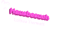 Hausbesuch Sticker by Luisas-Tierwelt