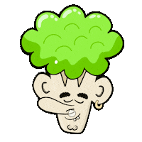 Tired Cartoon Sticker