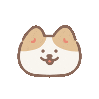 mizunqq 狗 打 枕頭 揍 Sticker