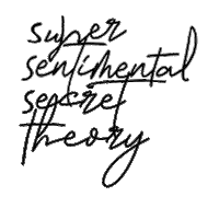 ssst-id ssst super sentimental secret theory ssstid supersentimentalsecrettheory Sticker