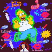 Simpsons Kiss GIF by PEEKASSO