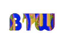 Art Glitch Sticker