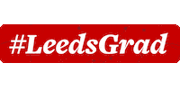 Graduation Leeds Uni Sticker by University of Leeds