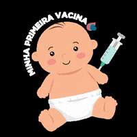 SFHM bebe Mãe laboratorio vacina GIF