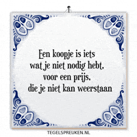 Budget Trots GIF by Tegelspreuken.nl