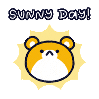 Sunny Day Summer Sticker