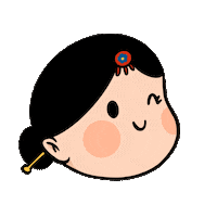 In Love Korean Sticker by Hello Korea Box