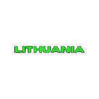 Lt Lithuania Sticker by Bold Ape
