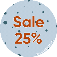 yinnationstore ynsale25 Sticker