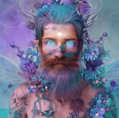 quantumsuicide male fairies GIF