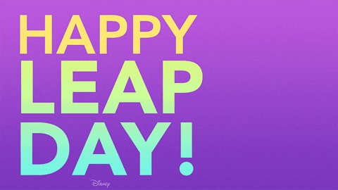 The Princess And The Frog Happy Leap Day GIF by Disney