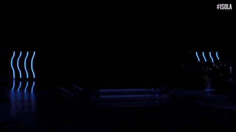 here i am hello GIF by Isola dei Famosi