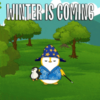 Winter Is Coming GIF by Pudgy Penguins