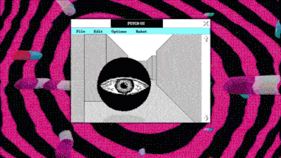 Third Eye Glitch GIF